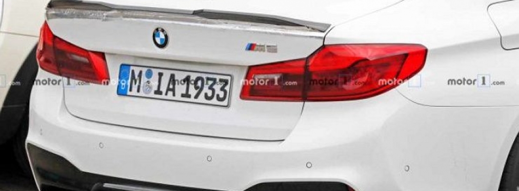 BMW тестирует M5 в более мощной версии CS