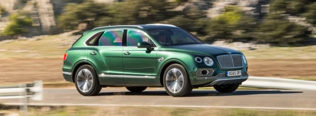 Bentley вывела на тесты кроссовер Bentayga