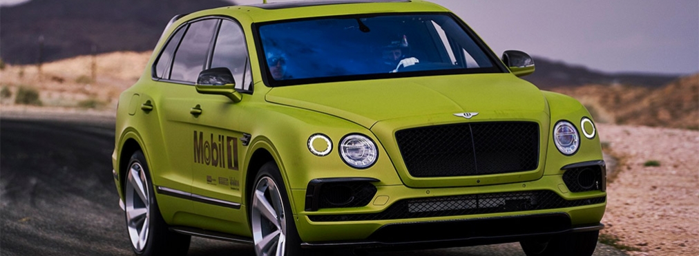 Bentley Bentayga готовится к покорению Пайкс-Пик