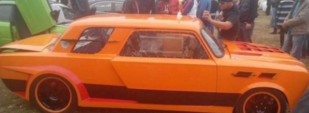 Из «ВАЗовской копейки» сделали Lamborghinni Aventador