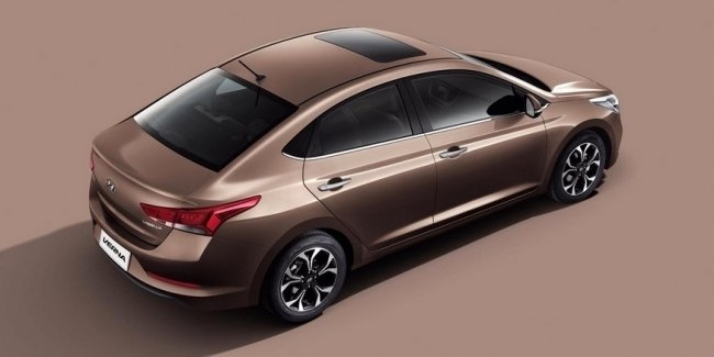 Первые фото нового Hyundai Accent с фонарями «под Lexus»