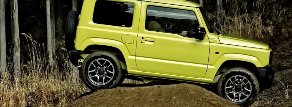 Новый Suzuki Jimny показал свои внедорожные таланты