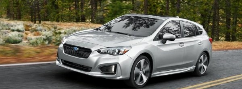 Новая Subaru Impreza оснащена подушкой безопасности для пешеходов