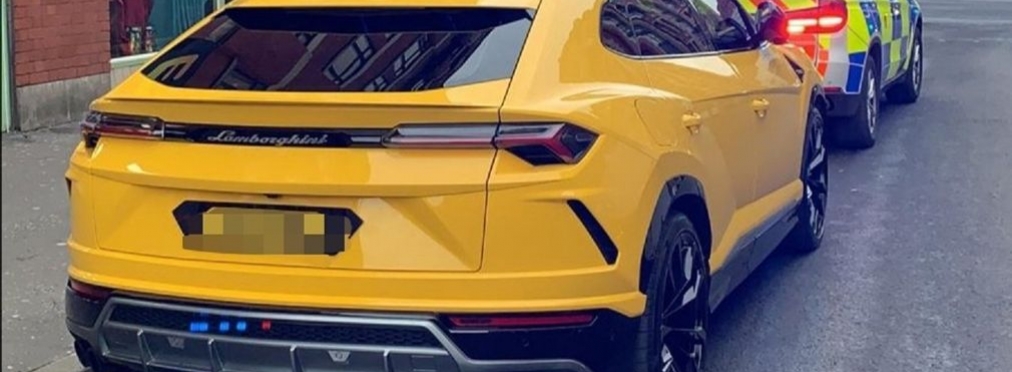 Водитель пытался выдать Lamborghini Urus за Volkswagen Golf 