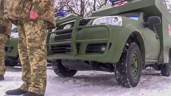 Партия санитарных автомобилей «Богдан» начала миссию на Востоке