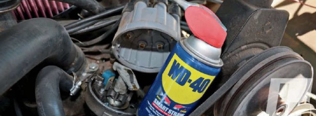 Экспериментаторы залили WD40 в двигатель вместо масла