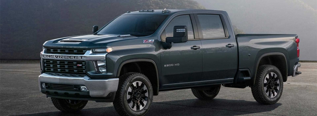 Chevrolet рассекретил новый пикап Silverado HD