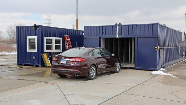 Компания Ford создала первый в мире мобильный аэродинамический туннель