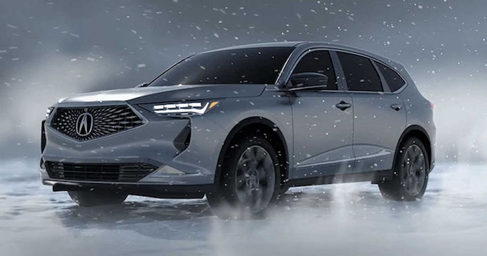 Acura вывела новый кроссовер MDX на тесты