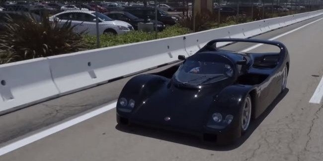 Ультра-редкий Porsche Schuppan 962CR заехал в гости к Джею Лено