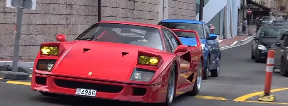 Как звучит Ferrari F40 с прямотоком