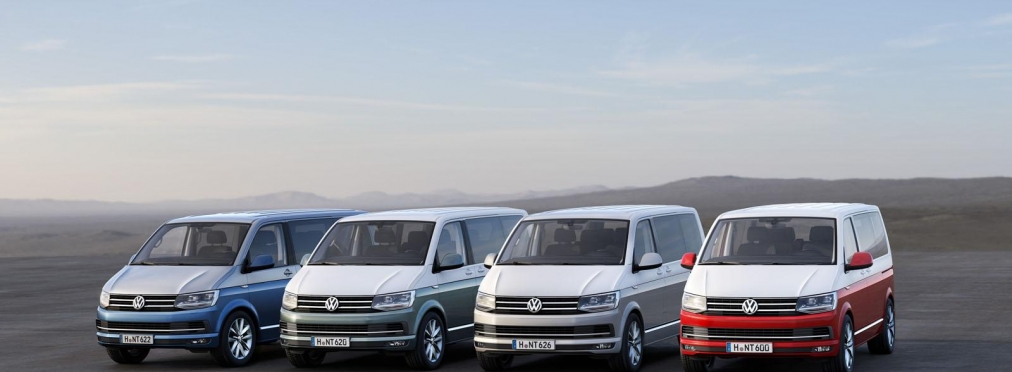 В Украине презентовали Volkswaen T6 и Caddy