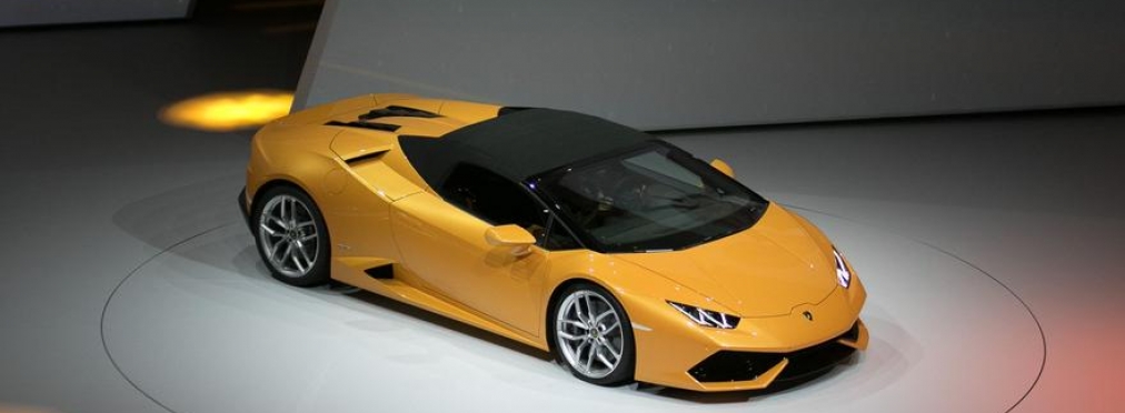 Lamborghini Huracan Spyder дебютировал