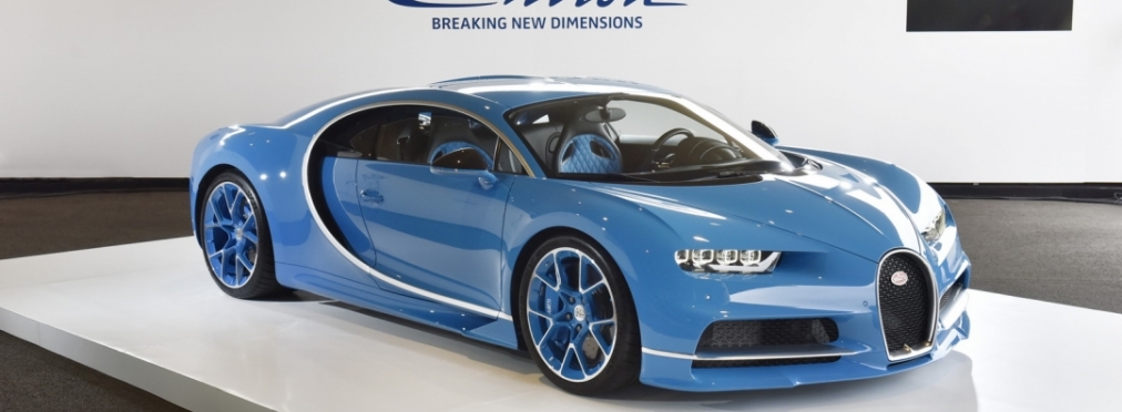 Bugatti Сhiron «порадовал» японцев