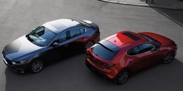 Интеллектуальная система торможения Mazda 3 дала сбой