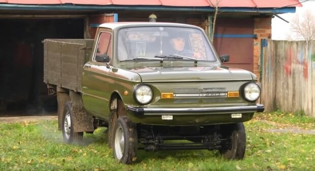 В сети показали уникальный «Запорожец»-пикап