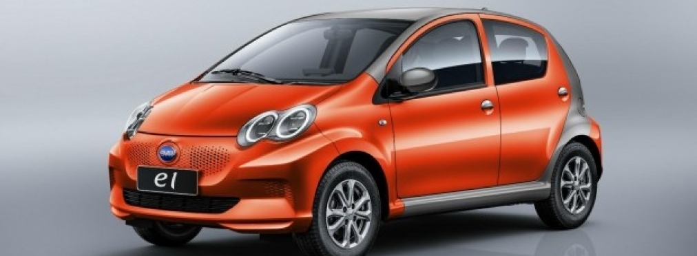 Китайцы представили электрическую копию Toyota Aygo