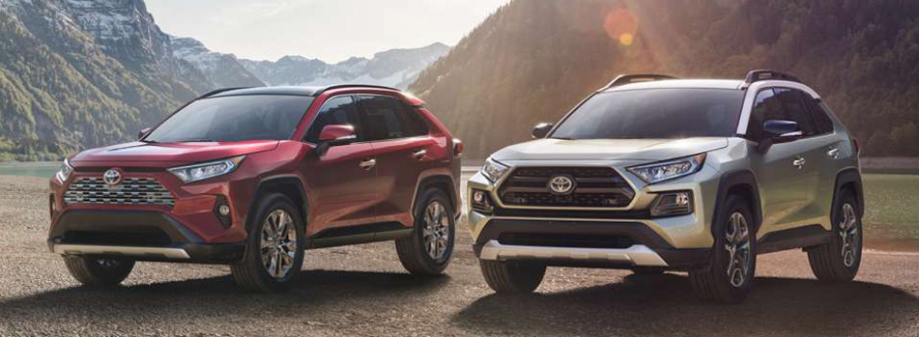 Новая модель Toyota RAV4 выходит на домашний рынок