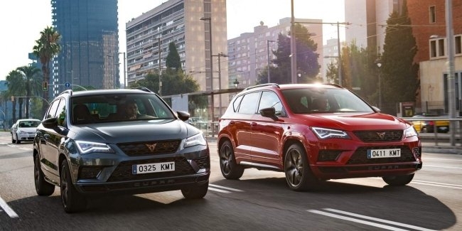 Запущен конфигуратор Cupra Ateca в Европе