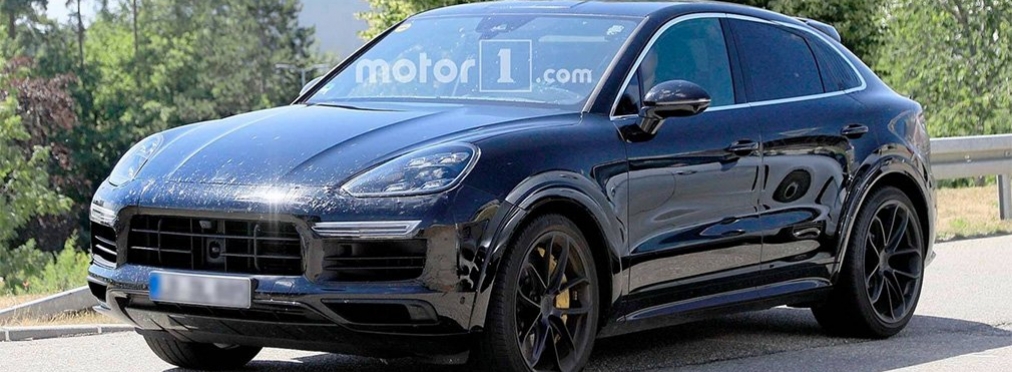 Кросс-купе Porsche Cayenne заметили на тестах