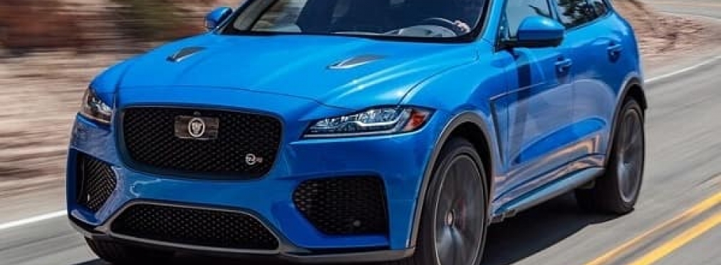 В Украине появился самый быстрый и самый крутой кроссовер Jaguar