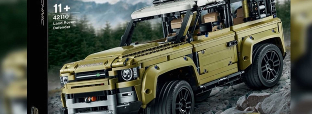 Внешность нового LR Defender раскрыли с помощью Lego