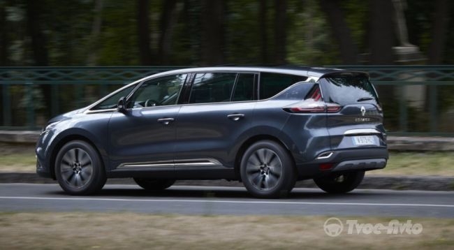 Марка Renault рассекретила обновлённый Espace