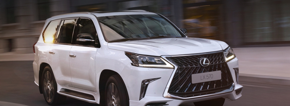 Внедорожник Lexus LX 570 стал лидером по угонам в Украине в 2020 году