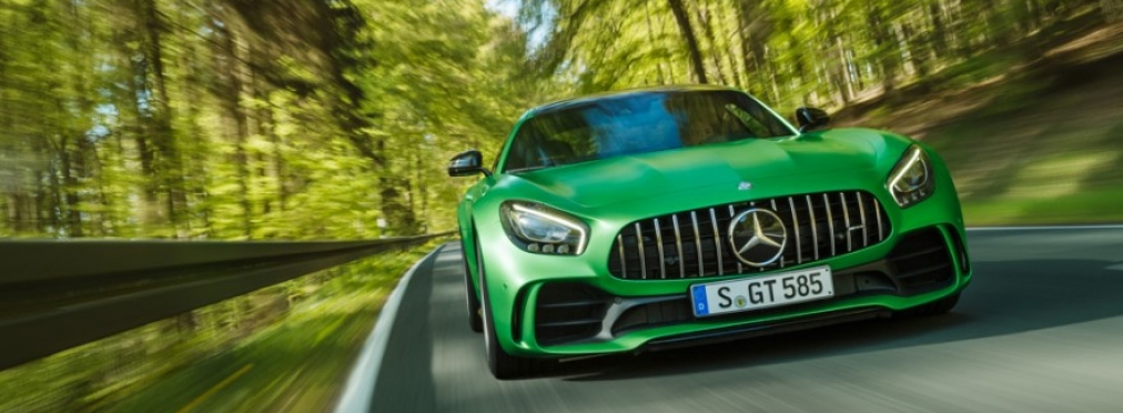 Рекордный заезд трекового купе AMG GT показали в 360 градусах