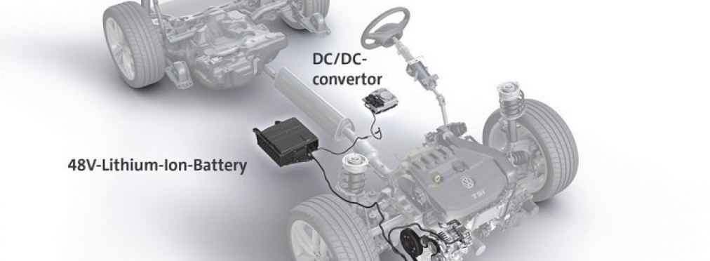 Volkswagen показал новую мягкую гибридную систему для своих автомобилей