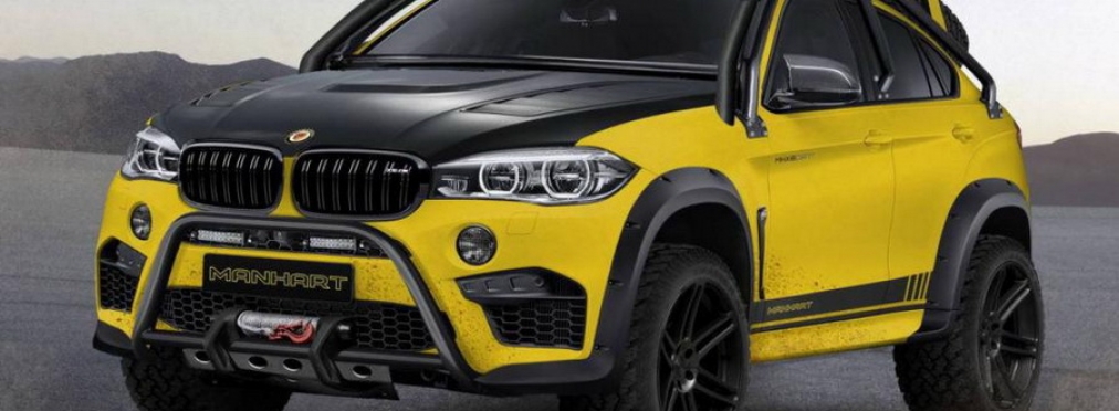 BMW X6M стал «покорителем бездорожья»