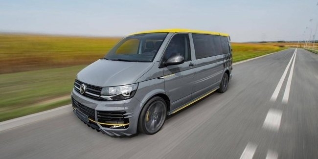 Тюнеры превратили Volkswagen Caravalle в фургон для рок-звезд